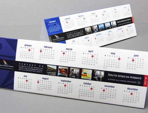 South African Airways Desktop Calendar