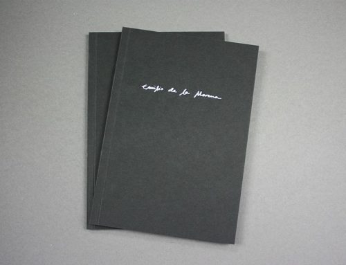 White Ink Printed Cover on Lookbooks