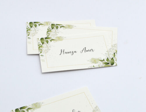 Wedding Stationary Set featuring Watercolour Foliage