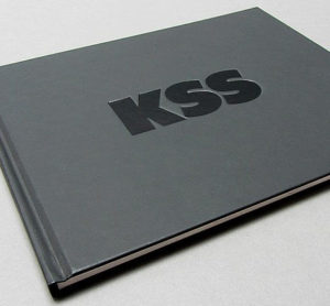 Debossed Black Foiled Hardbound Book Printed by Freestyle Print