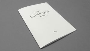 lookbook gold foil Luna Bea