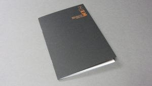copper foiled A5 lookbook HJEM